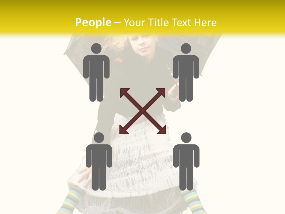 Eye Woman Mystery PowerPoint Template