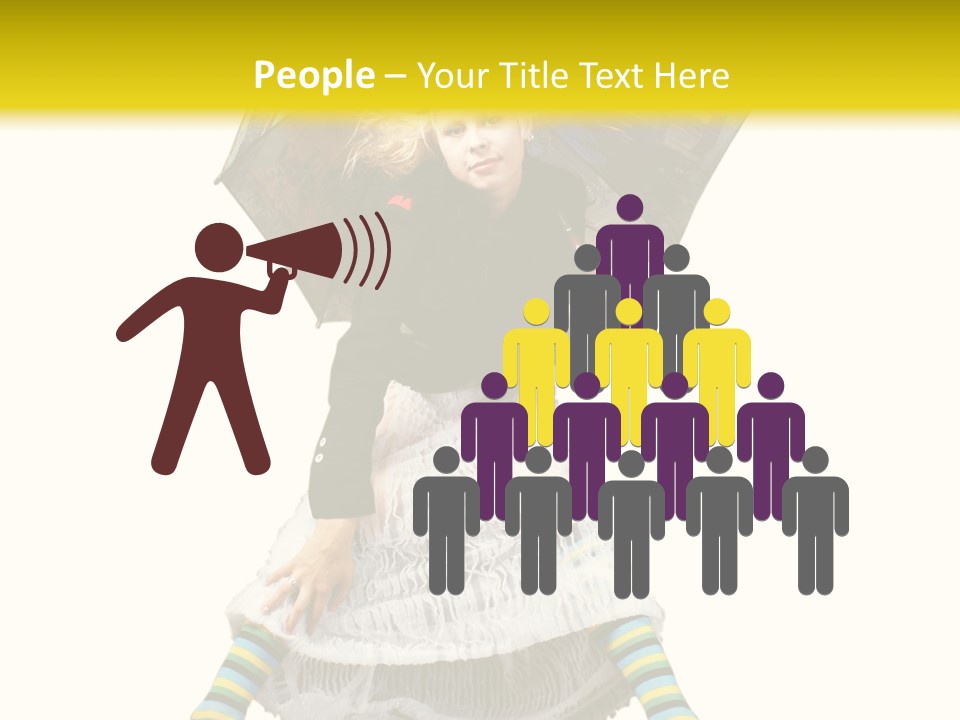 Eye Woman Mystery PowerPoint Template