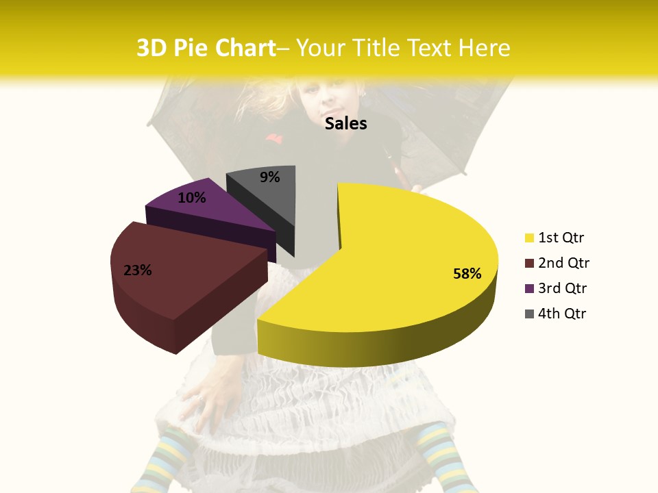 Eye Woman Mystery PowerPoint Template
