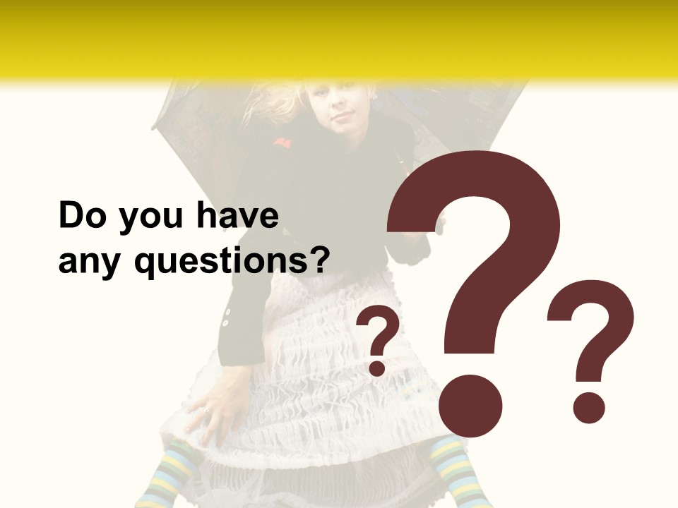 Eye Woman Mystery PowerPoint Template