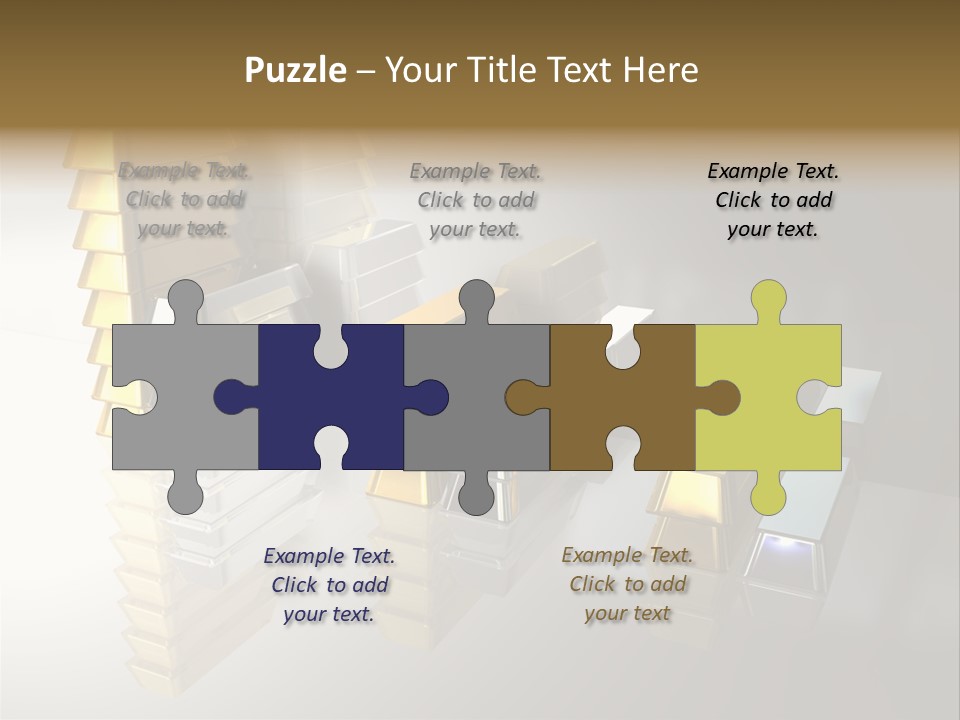 Money Treasurer Aurum PowerPoint Template