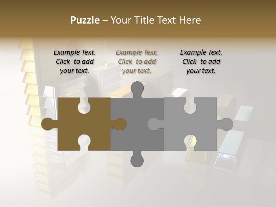 Money Treasurer Aurum PowerPoint Template