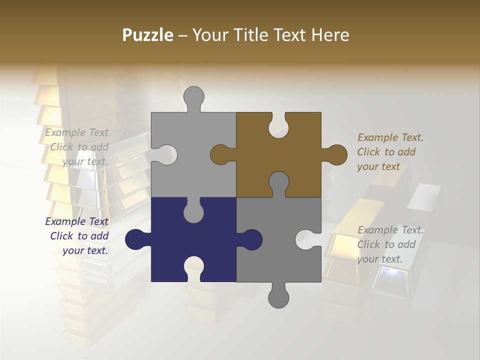 Money Treasurer Aurum PowerPoint Template