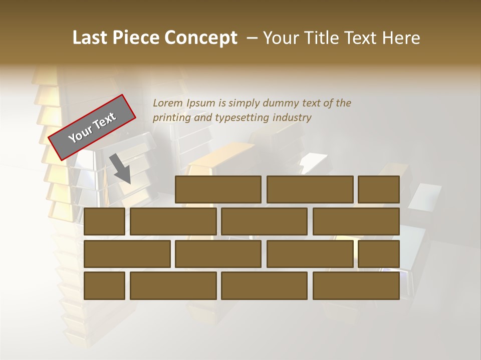 Money Treasurer Aurum PowerPoint Template