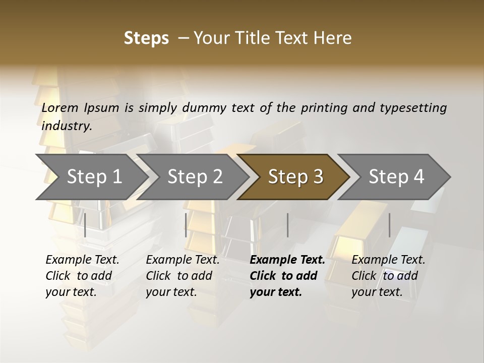 Money Treasurer Aurum PowerPoint Template