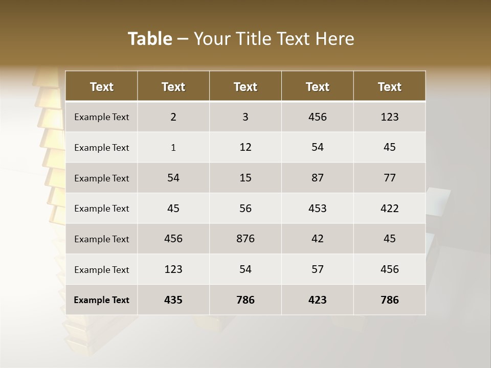 Money Treasurer Aurum PowerPoint Template