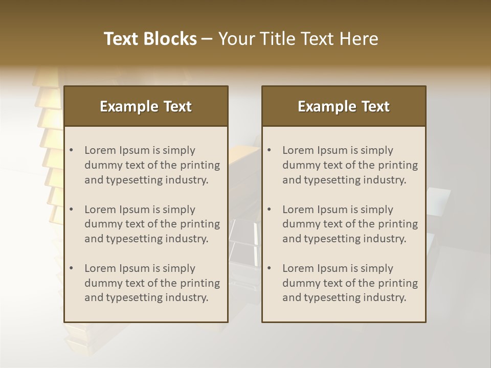 Money Treasurer Aurum PowerPoint Template