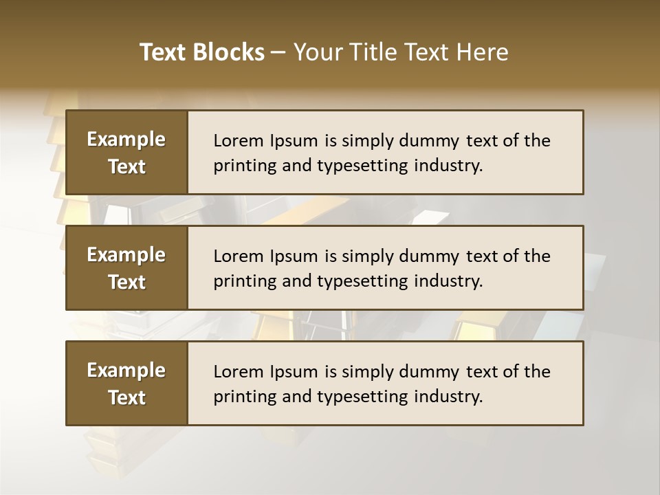 Money Treasurer Aurum PowerPoint Template