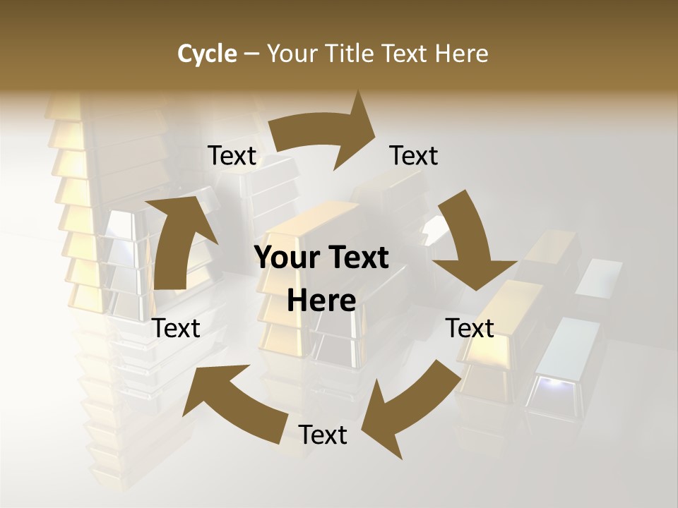 Money Treasurer Aurum PowerPoint Template