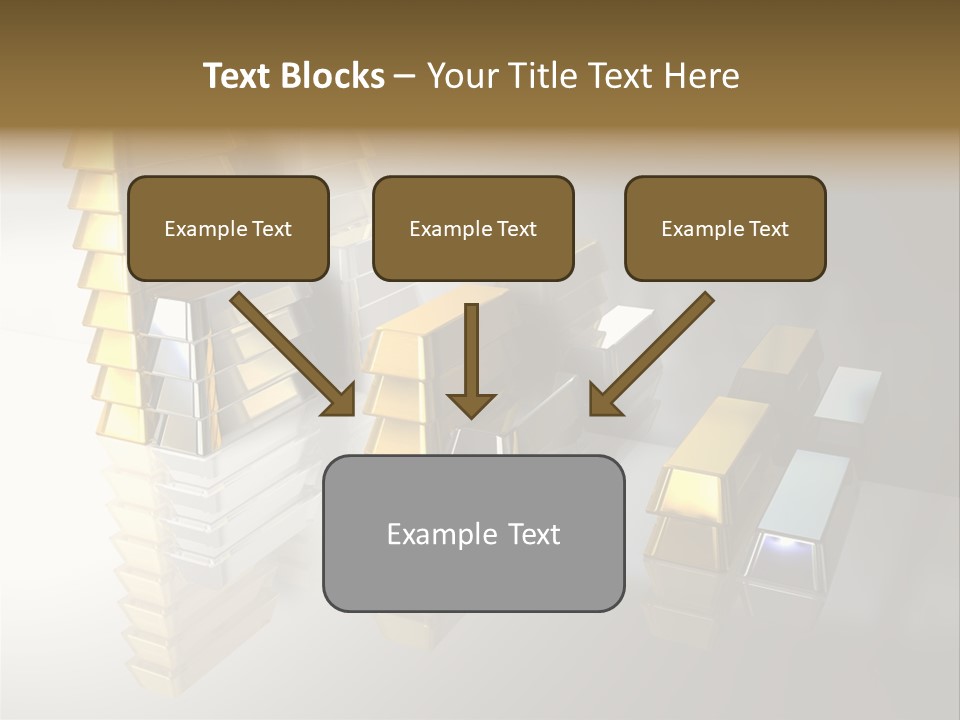 Money Treasurer Aurum PowerPoint Template