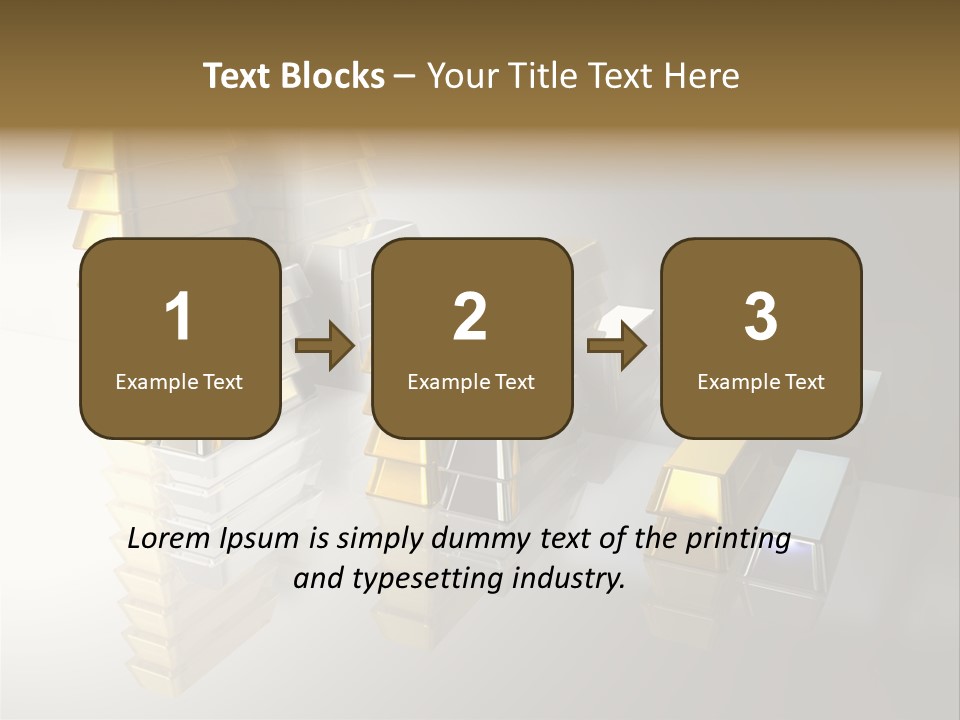 Money Treasurer Aurum PowerPoint Template