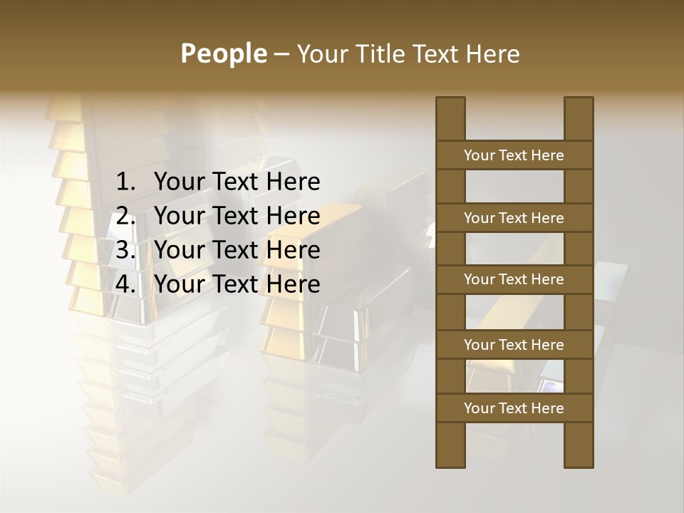 Money Treasurer Aurum PowerPoint Template