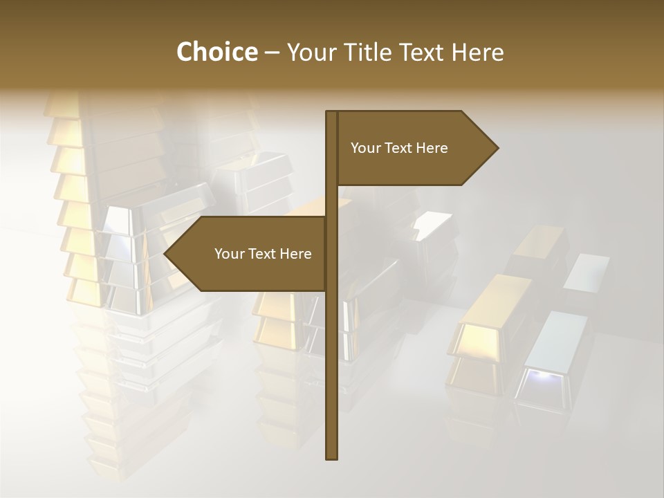 Money Treasurer Aurum PowerPoint Template