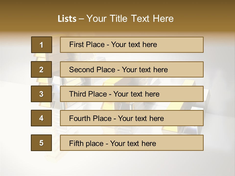 Wealth Riches Reserve PowerPoint Template