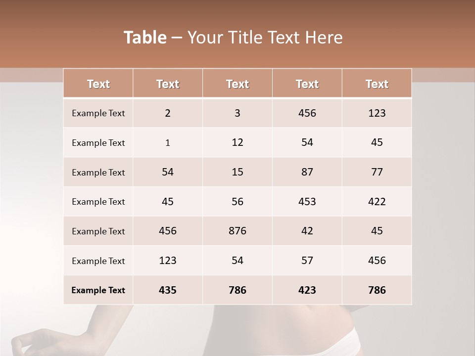Brief Sport Care PowerPoint Template