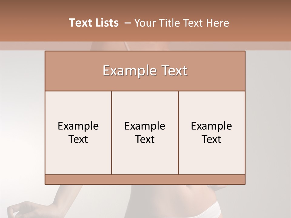 Brief Sport Care PowerPoint Template