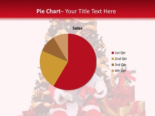 Party Holiday Tree PowerPoint Template