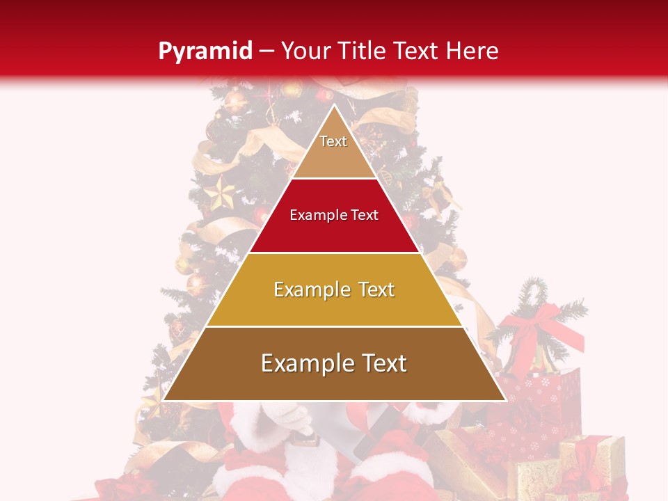 Party Holiday Tree PowerPoint Template