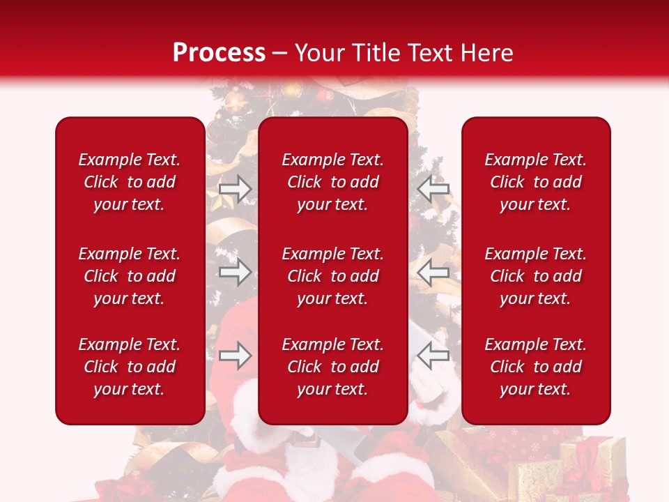 Party Holiday Tree PowerPoint Template