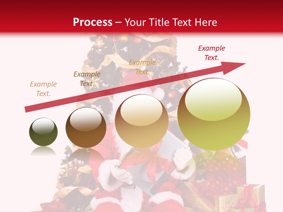 Party Holiday Tree PowerPoint Template