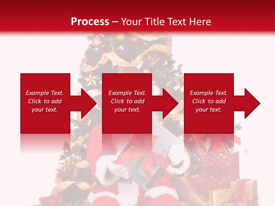 Party Holiday Tree PowerPoint Template