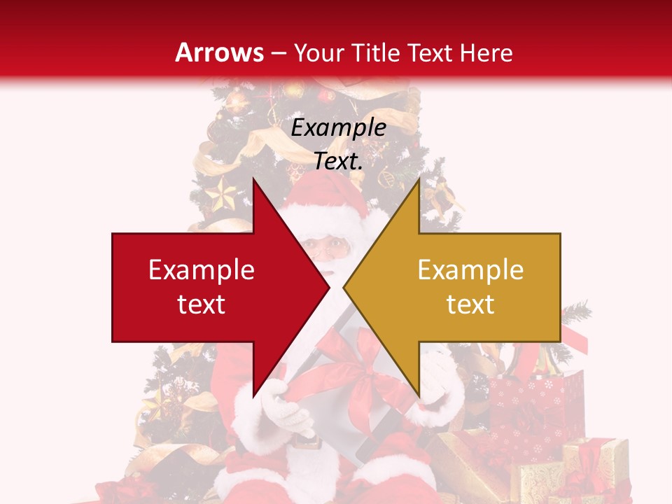 Party Holiday Tree PowerPoint Template