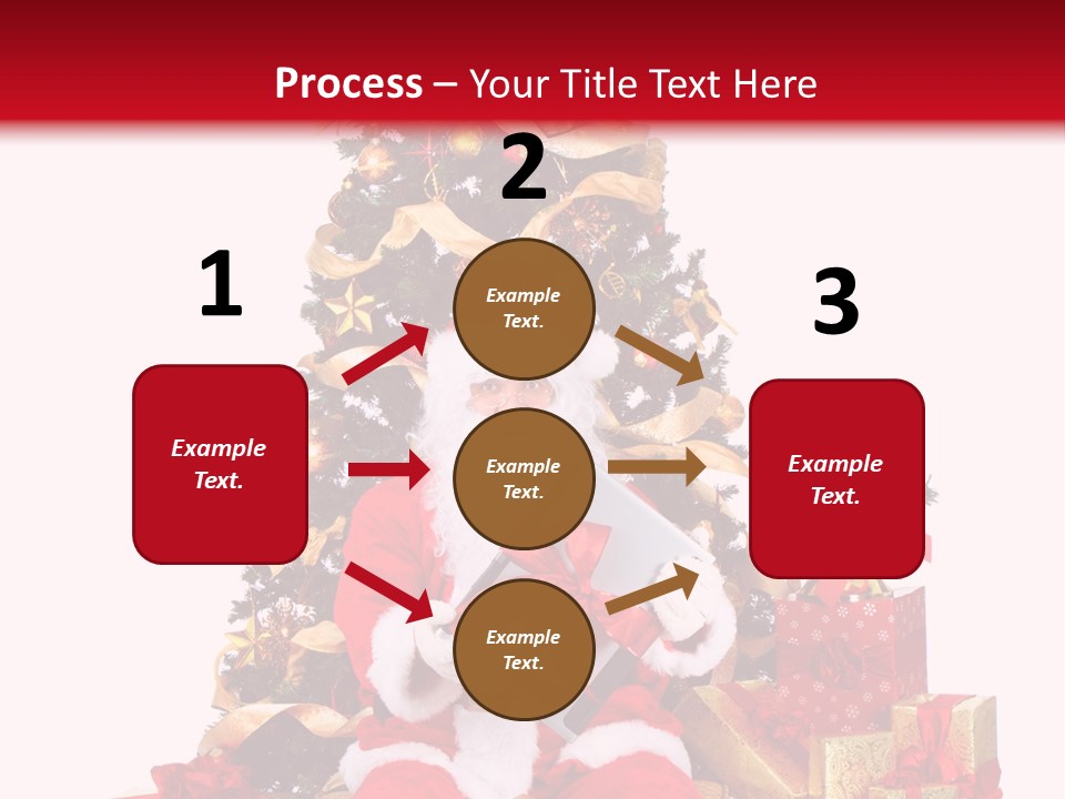 Party Holiday Tree PowerPoint Template