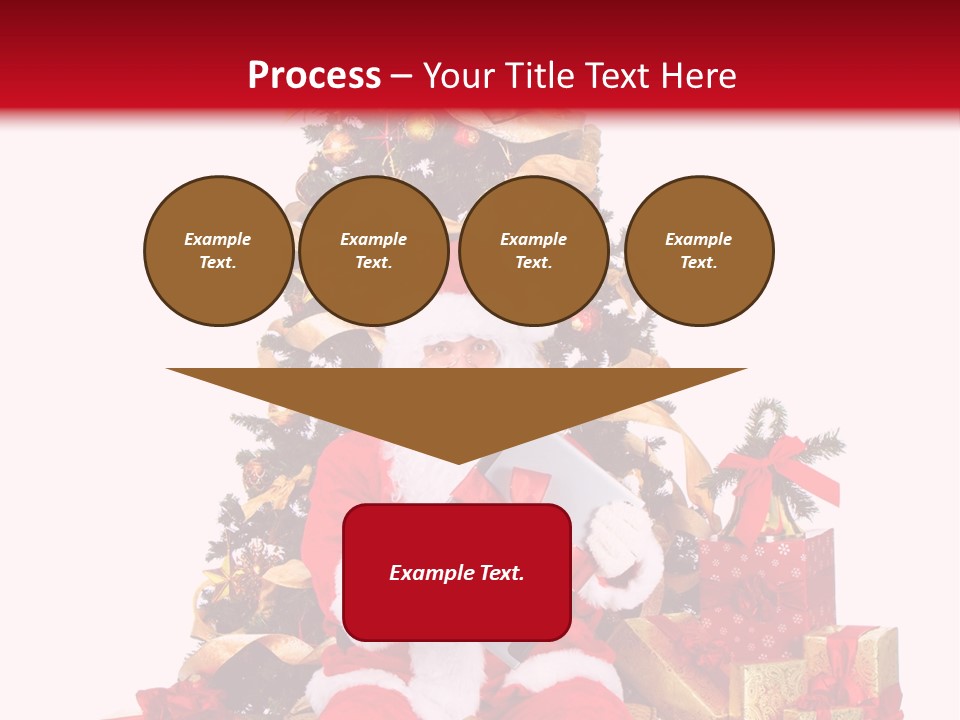 Party Holiday Tree PowerPoint Template