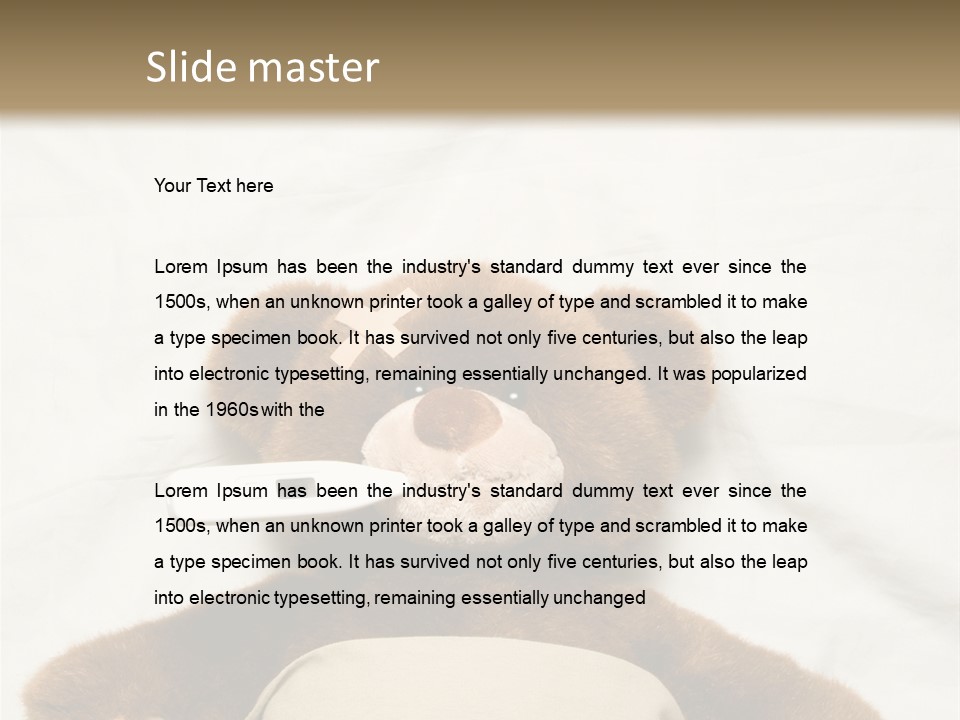 Injury Pediatric Cute PowerPoint Template