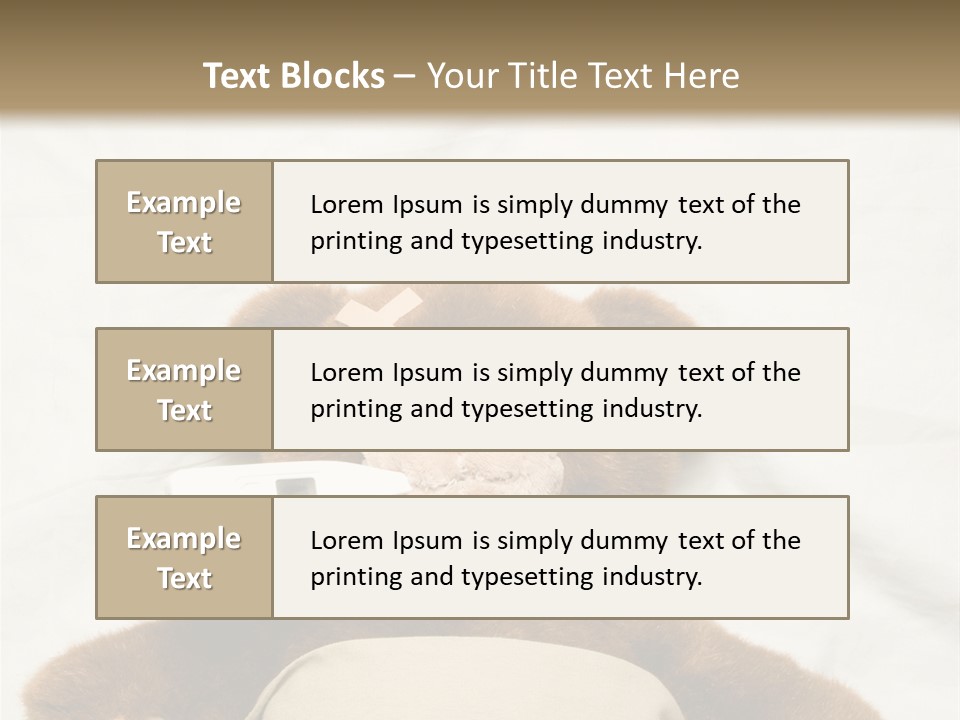 Injury Pediatric Cute PowerPoint Template