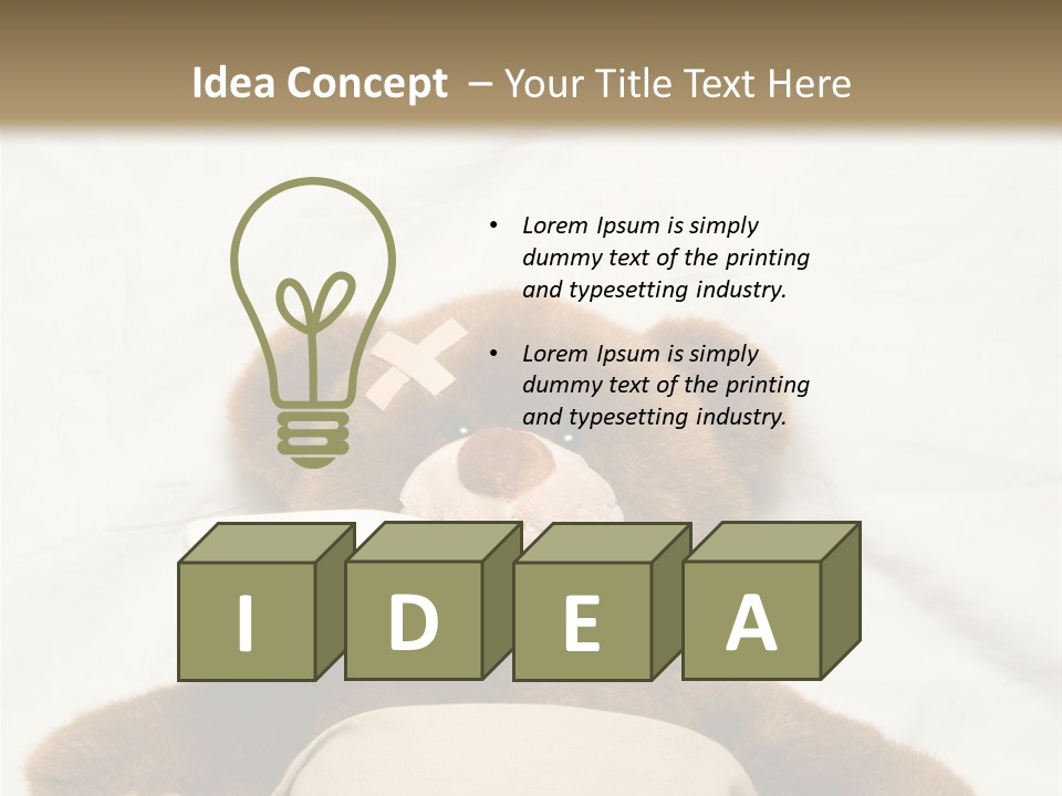 Injury Pediatric Cute PowerPoint Template