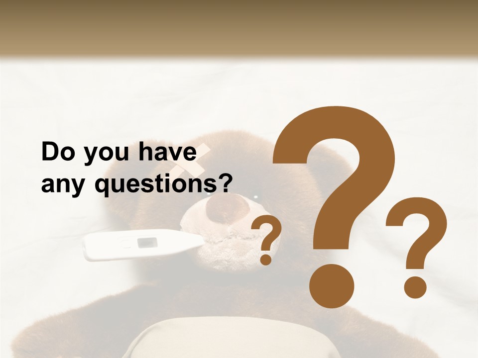 Injury Pediatric Cute PowerPoint Template