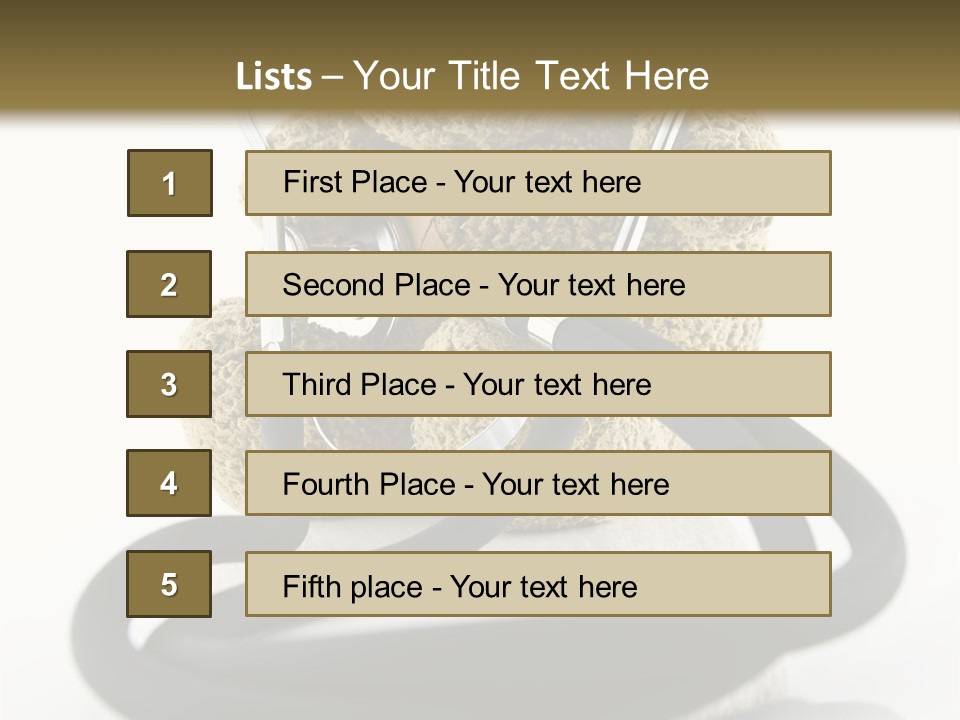 Examination Bear Wounded PowerPoint Template