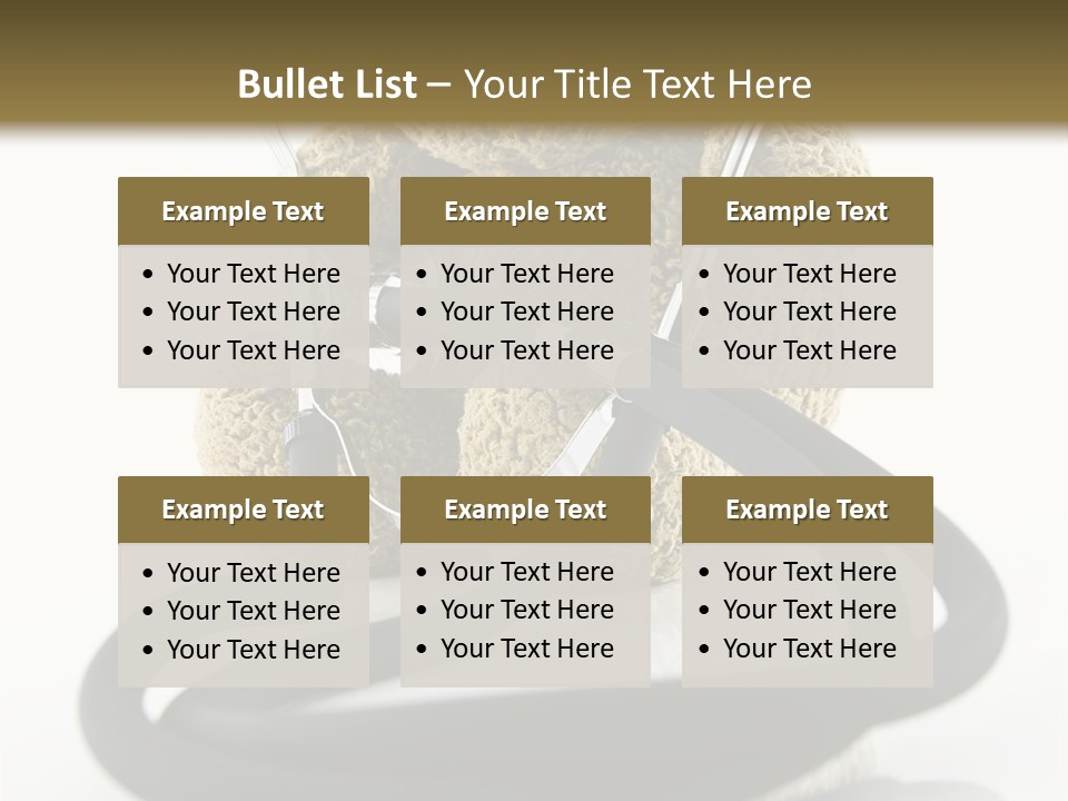 Examination Bear Wounded PowerPoint Template