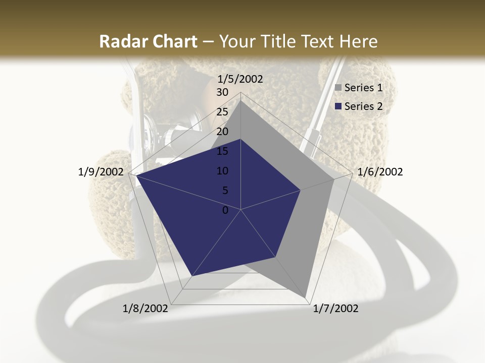 Examination Bear Wounded PowerPoint Template