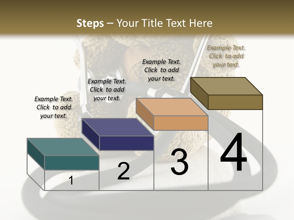 Examination Bear Wounded PowerPoint Template