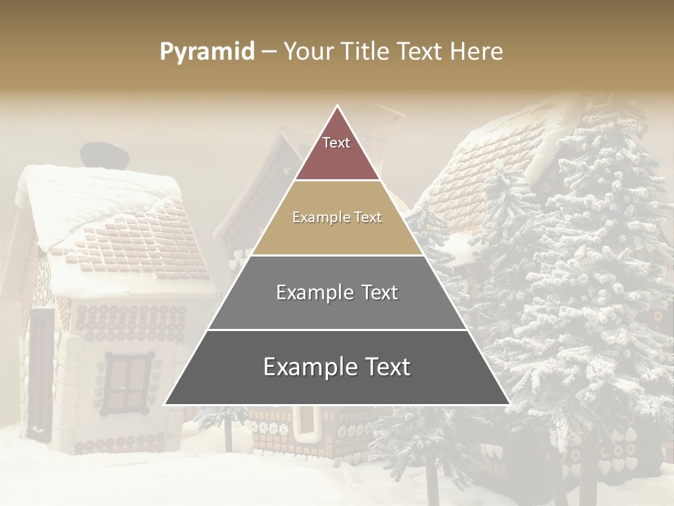 Hut White Cottage PowerPoint Template