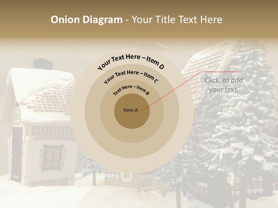 Hut White Cottage PowerPoint Template