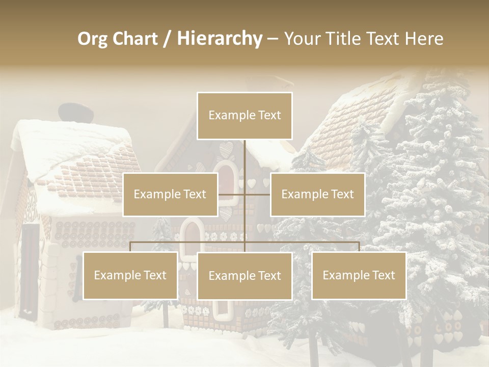 Hut White Cottage PowerPoint Template