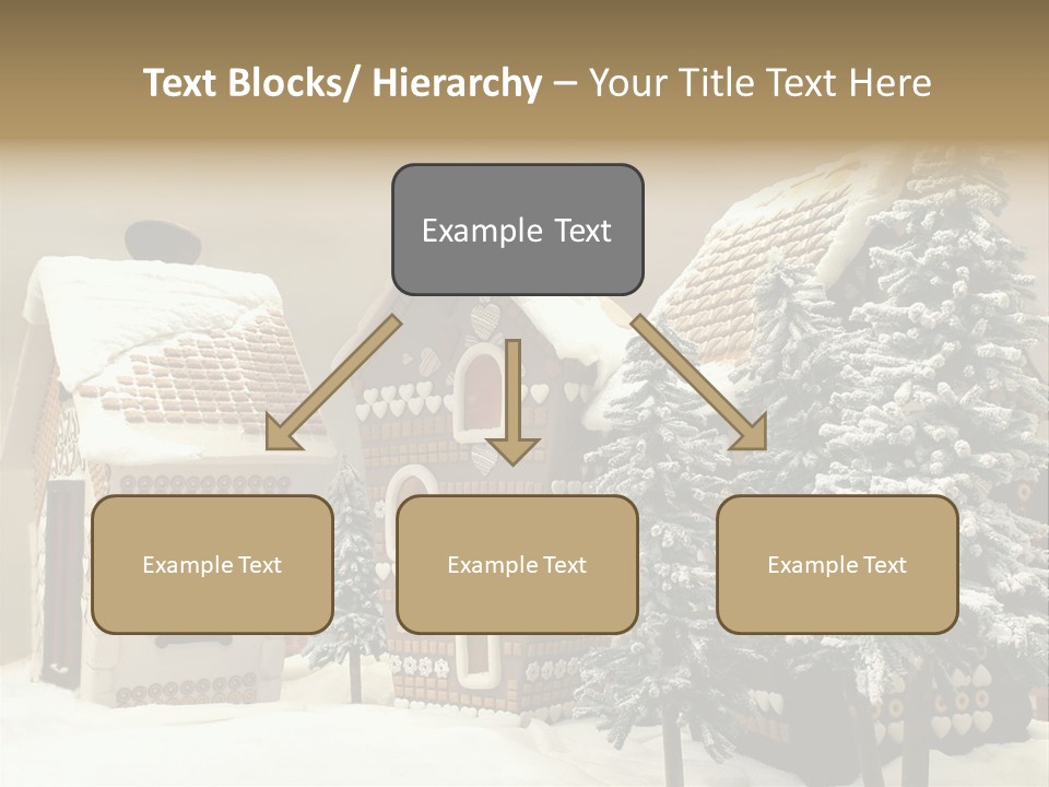 Hut White Cottage PowerPoint Template