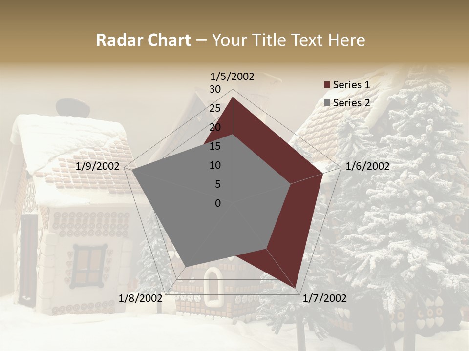 Hut White Cottage PowerPoint Template
