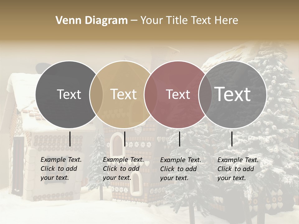 Hut White Cottage PowerPoint Template