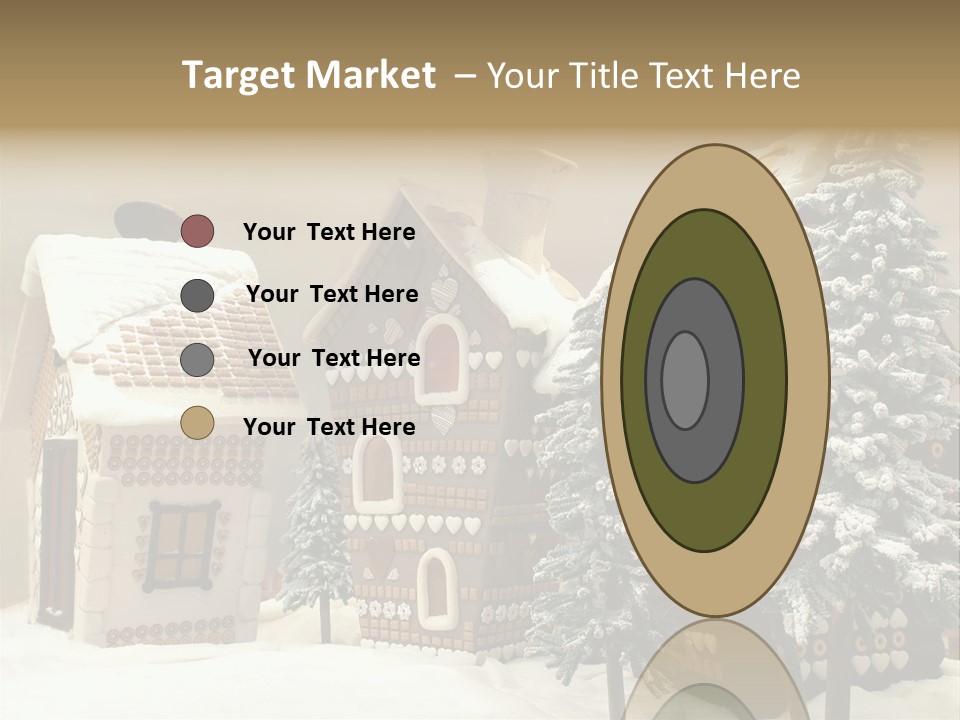 Hut White Cottage PowerPoint Template