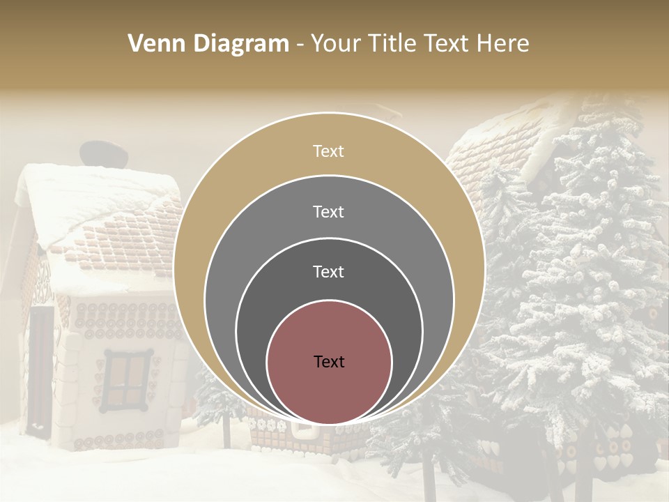 Hut White Cottage PowerPoint Template