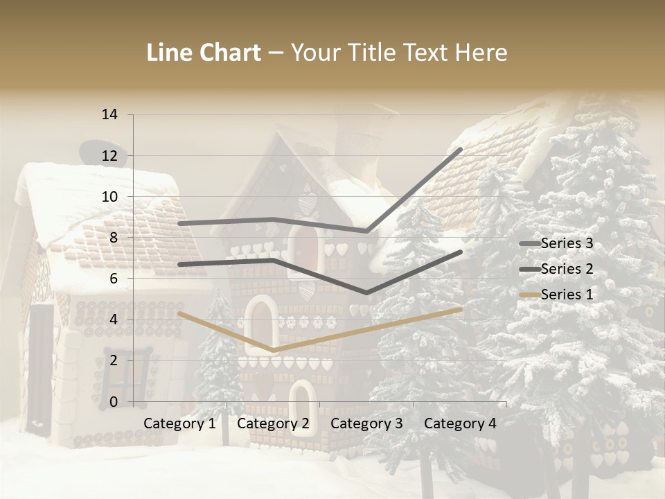 Hut White Cottage PowerPoint Template