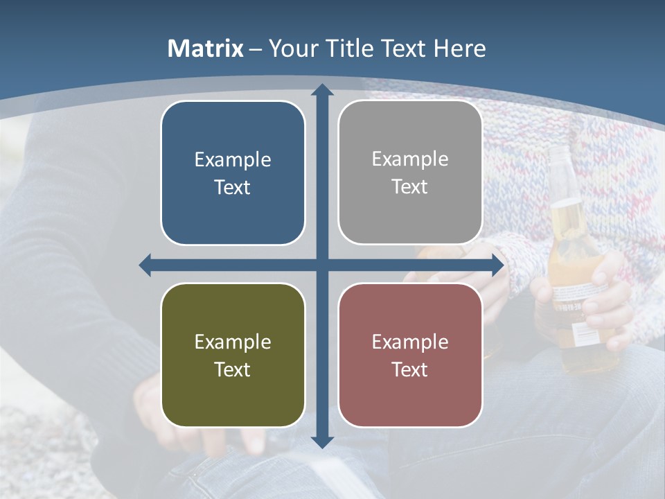 Selective Focus Colour Vegetable PowerPoint Template