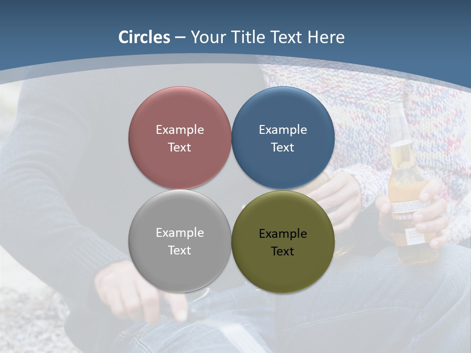 Selective Focus Colour Vegetable PowerPoint Template