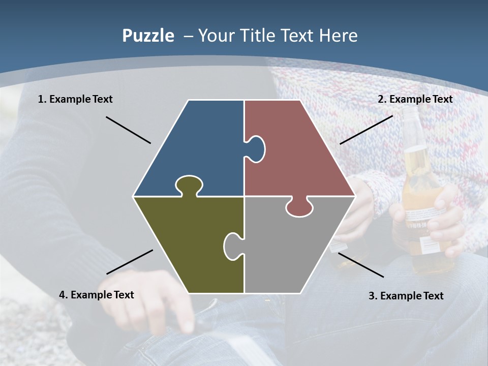 Selective Focus Colour Vegetable PowerPoint Template