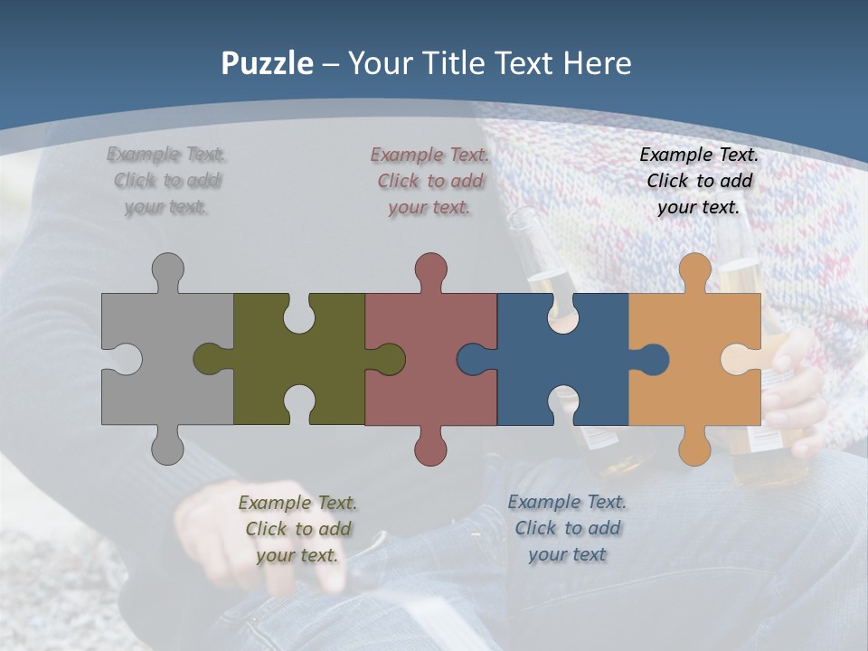 Selective Focus Colour Vegetable PowerPoint Template