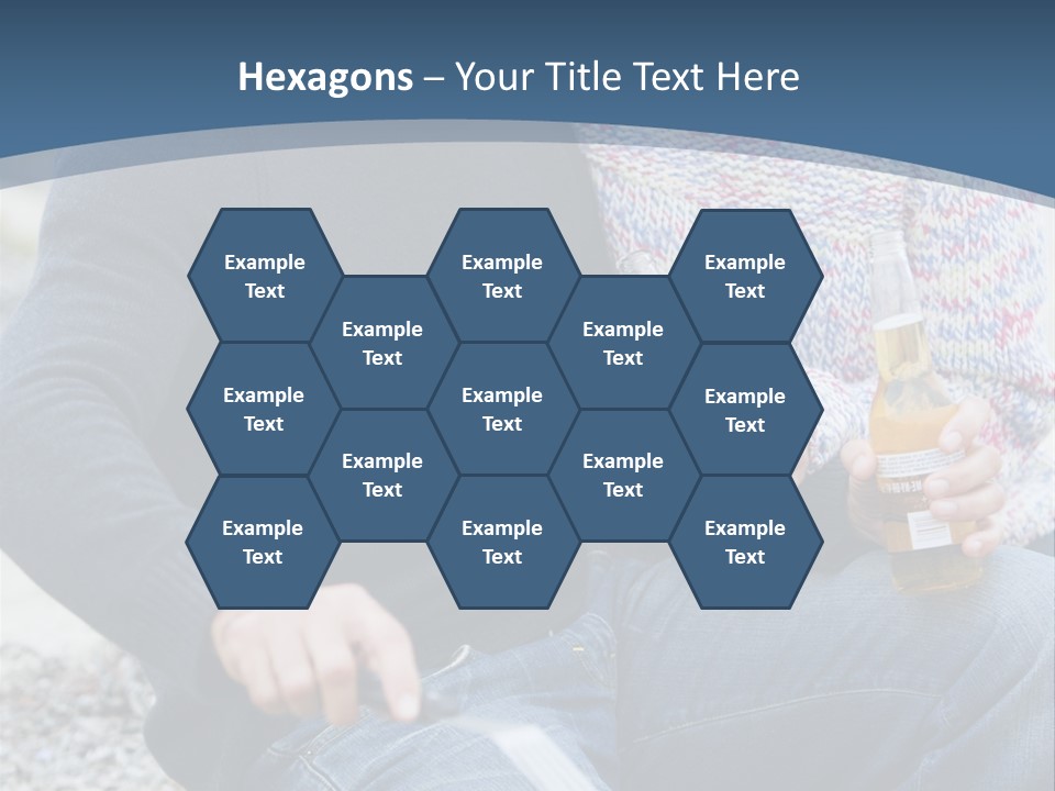 Selective Focus Colour Vegetable PowerPoint Template